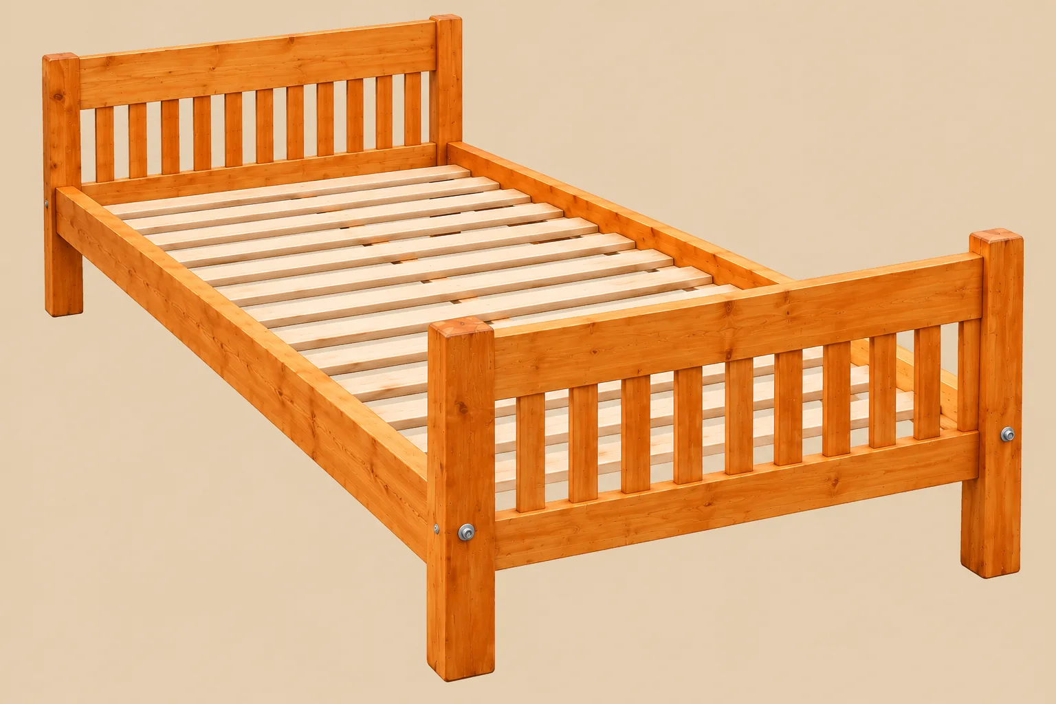 Strong Wooden Bed – 4×6